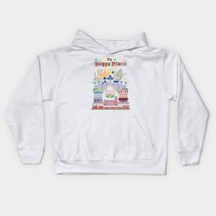 My Happy Place Kids Hoodie